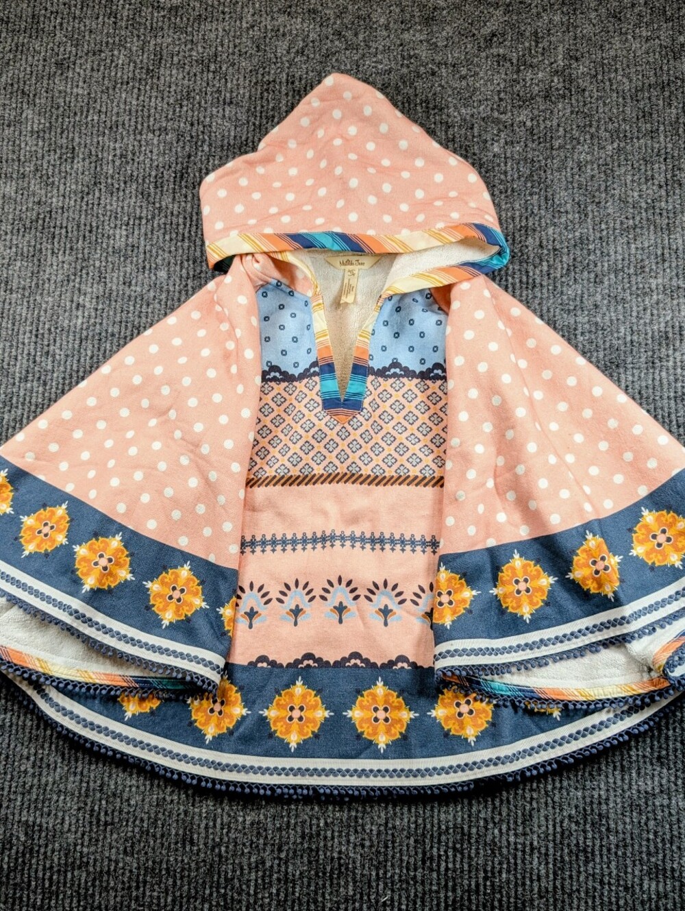 Matilda Jane Dream Chasers Life's a Fairytale Hooded Poncho Cape Girls Size 10